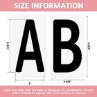 78 Pcs Letters For White Message Board Sidewalk Signs Swinging Sign Plastic L   