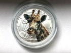 Giraffe - Limited Edition American Silver Eagle 1oz   999 Silver Dollar Coin