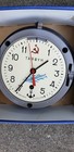 Russian Submarine Clock Ussr Typhoon Navy Naval Military 2 Keys Original Box 
