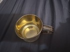 Vintage Gorham Sterling Silver Baby Cup 610 Gilt Gold Wash Interior Mary Engrave