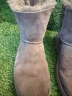 Ugg Women   s Bailey Bow Ll Grey Suede Size 8