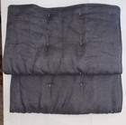Pottery Barn Handcrafted Belgian Flax Linen Pillow Shams Set Of 2 Gray Blue Nwot