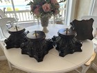 Finials Set Of 4 Extra Large See Pictures For Measurements 9    To 12    Span
