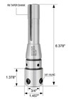 R8 To 3 4   Weldon Shank Arbor Adapter  Compatible With Annular Cutters For B   