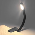 Flexible Rechargeable Led Book Light With 3 Light Modes Easy Clip Reading Lamp
