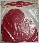 1950 Dennison Vintage Valentine Party Prints Scarlet Hearts Decorations Package