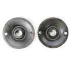 Pair Antique Victorian Eastlake Escutcheon Rosettes Door Plates Backplates