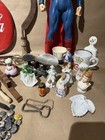 Junk Drawer Lot Coin Pins Jewelry Stamp Antique Collectible Superman Coca Cola 