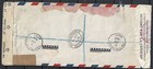 Haiti 1944 Cens Cover Port Au Prince To Glasgow