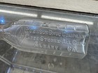 Vintage Robinson Drug Company Medicine Bottle Albany Ga Clear Glass Georgia
