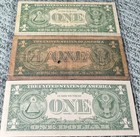  us Bill Starter Set   3  Silver Certificates Including Hawaii   1957a Star Note