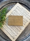 Vintage 1949 Finney   s Drug Store Pill Box Filled With Vintage Sewing Needles