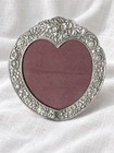 Vintage Elias Artmetal Fine Pewter Sterling Silver Picture Frame Style 1796 Usa