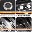 4-burners Propane Gas Grill With Side Burner  50 000 Btu Outdoor Bbq Grill  Cast