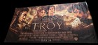 Original Large Troy Vinyl Movie Theatre Banner  8x4ft 