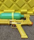 Vintage Larami Super Soaker 50 Water Gun Yellow Air Pressure 1990 Tested