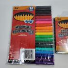 Lot Of 2 Packs Jot Washable Markers 20 Fine 10 Broad Line Assorted Colors Nos