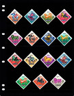 12 55 Scott Value - 1968 Bhutan Mythological Creatures Definitives Cv Mnh Nh Um