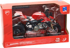 New Ray Toys 58273 Mini Ducati Streetfighter V4 Bike 1 12 Scale Black Red