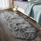  Ultra Soft Faux Sheepskin Fur Rug Fluffy Rug For Bedroom Fuzzy Carpet For 