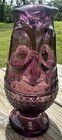 Mosser Glass Fairy Lamp Owl Plum Limited Edition Only 150 Pieces In Hand Rare