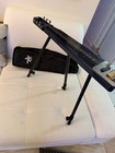 Rogue Electric Lap Steel Guitar 6-string Blue W  Gig Bag Soft Carry Case