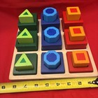 Melissa   Doug Shape Sequence Sorting Set     Educational Wooden Toy     Preschool 3