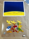 Disney Three Caballeros Donald Duck Sericel Le 500 W  Background Coa Style