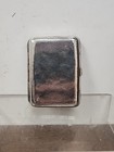Antique Japanese Silver Meiji Cigarette Case - High Relief Iris