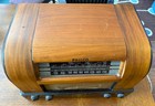 Antique Philco Am Radio   Shortwave  Wood  Tubes 1942 Model 42-340  Works 