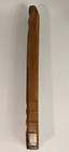 Vtg Hand Carved Flute Wood Double Barrel Yugoslavian  12  Long 7 Holes