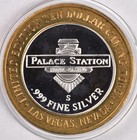 Las Vegas Marilyn Monroe Silver Casino Gaming Token Strike 0 999 