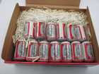Vintage 21 Ft Budweiser King Of Beers Cans 2000 Set 20 String Lights 