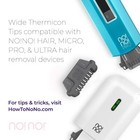 No no  Thermicon Wide Tip Refill Pack - No No Hair Removal Replacement Heads