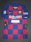 New 2019-2020 Nike Authentic Barcelona Lionel Messi Argentina Jersey Shirt Kit