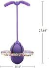 Pogo Ball With Handles For Kids   Adults  Balance Bounce Purple-colourful 
