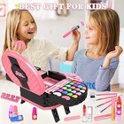 Kids Makeup Kit For Girl  66 Pcs Washable Makeup Set For Little Girls  Cosmet   