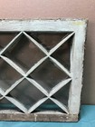 Antique Diamond Mission 17 Lite Window Sash Shabby Chic 19x30 Vtg Old 1470-26b