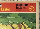 1993- Vintage    bright Star Series  The First Easter Frame Tray Puzzle    By  Malco