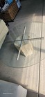Vintage Coffee Table Italian Marbel Polished Travertine Vintage Coffee  42x14 5h