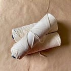 Square Braid 100  Cotton Candle Wick Spool - 4 Assorted Sizes  Free Shipping 