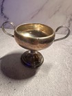 Sterling Silver  925 Weighted Footed Sugar Bowl - 108 Grams