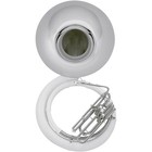 Jupiter Jsp1010 Qualifier Series Fiberbrass Bbb Sousaphone Silver