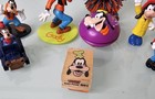 Disney Goofy Figure Lot 9pc Vintage Pvc Figurine Applause Rubber Stampede Yo-yo 