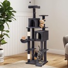 Uforic 44  Multi Level Cat Tree Tower Condo Hammock Scratch Post Free Shipping