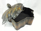 Metal Leaf Box Home Decor 