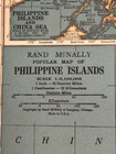 Antique 1937 Rand Mcnally Map Of Philippine Islands 11x14 Inches