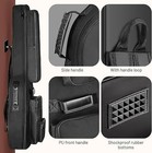Hard Case For Acoustic Guitar Bag 6 Pockets Resistent Oxford Cloth Waterproof   