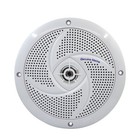 4pcs Marine Boat Speakers Ultra Thin Waterproof Dual Marine Audio Speaker White