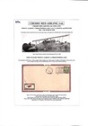 Canada Cherry Red Airline Air Mail 1930 First Flight Prince Albert Zp36